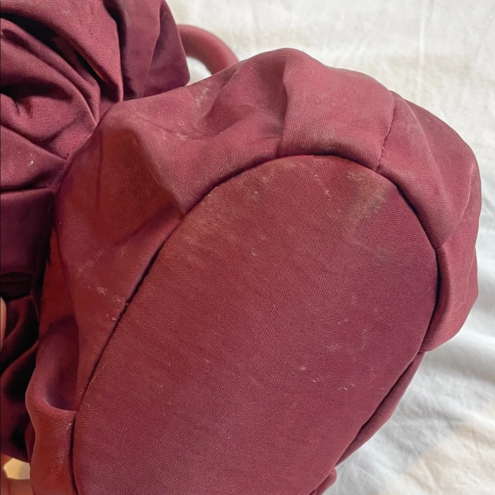 Maroon Staud Rosette Purse - Picture 6 of 6